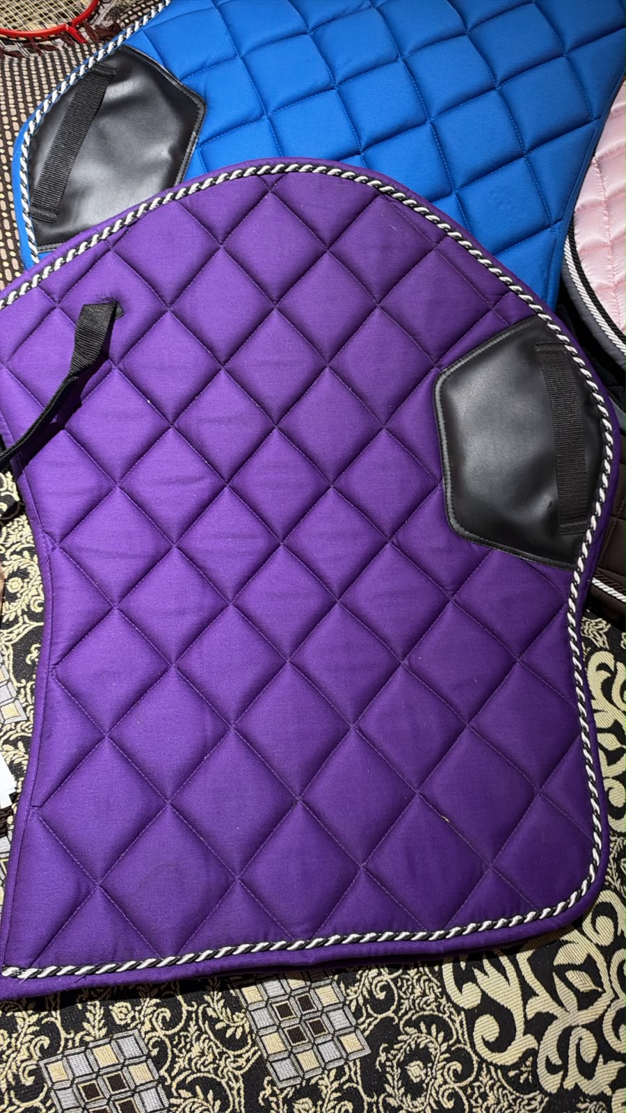 Diamond-Quilted Saddle Pad - view 3