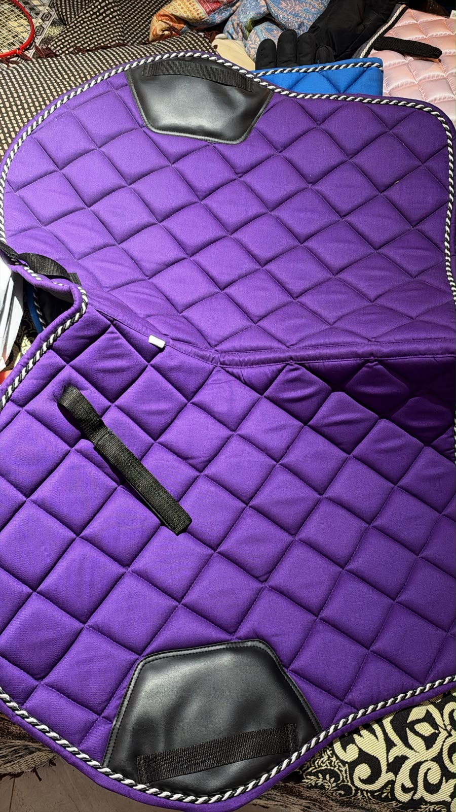 Diamond-Quilted Saddle Pad - view 4