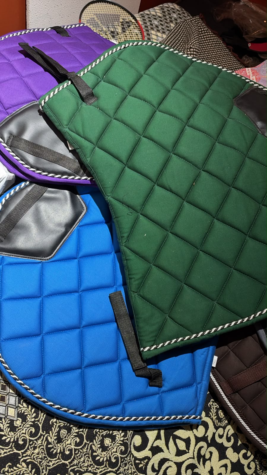 Diamond-Quilted Saddle Pad - view 5